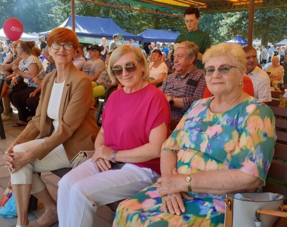 Małgorzata Gośniowska-Kola na Targach Rolniczych w Gliśnie