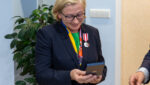 Małgorzata Gośniowska-Kola z Odznaką Honorową za Zasługi dla Polonii i Polaków za Granicą